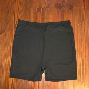 BRAND NEW BLACK BIKER SHORTS